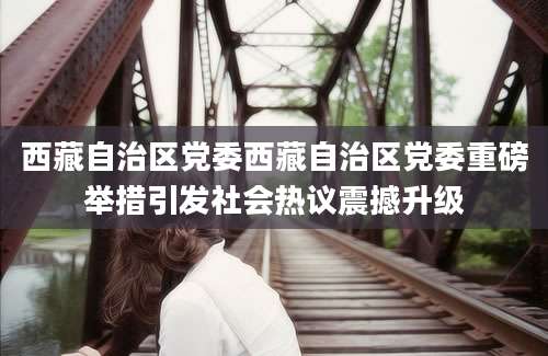 西藏自治区党委西藏自治区党委重磅举措引发社会热议震撼升级