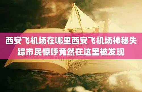 西安飞机场在哪里西安飞机场神秘失踪市民惊呼竟然在这里被发现