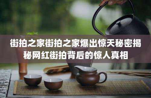街拍之家街拍之家爆出惊天秘密揭秘网红街拍背后的惊人真相