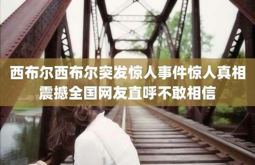 西布尔西布尔突发惊人事件惊人真相震撼全国网友直呼不敢相信