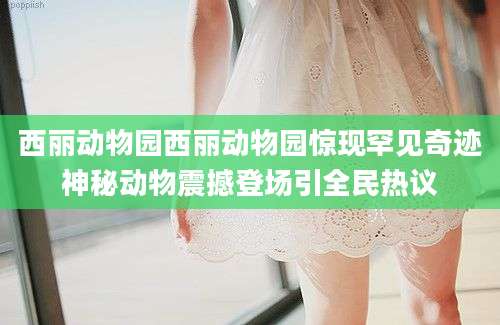西丽动物园西丽动物园惊现罕见奇迹神秘动物震撼登场引全民热议
